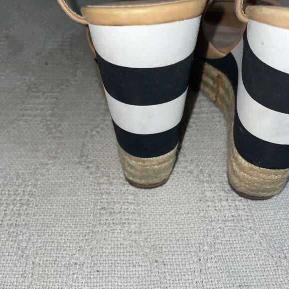 Kate Spade Women’s Slingback Espadrilles Size 6 M Tan Leather Going Out Party - Picture 11 of 12